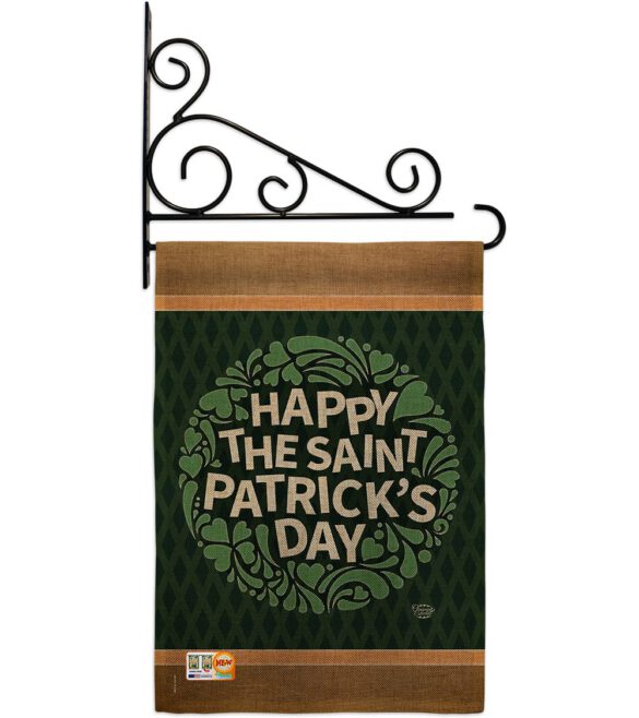Happy St. Patrick's Day - St Patrick Spring Vertical Impressions Decorative Flags HG191084 Made In USA - Image 12
