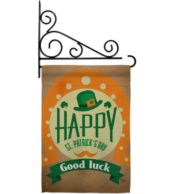 Good Luck St. Patrick's Day - St Patrick Spring Vertical Impressions Decorative Flags HG191098 Made In USA - Image 11
