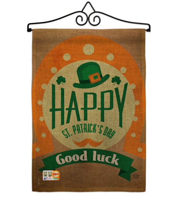 Good Luck St. Patrick's Day - St Patrick Spring Vertical Impressions Decorative Flags HG191098 Made In USA - Image 10