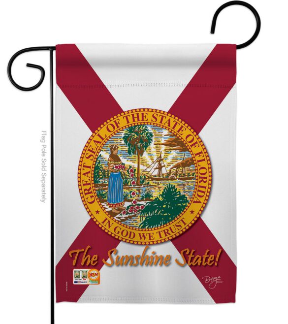 Florida - States Americana Vertical Impressions Decorative Flags HG108082 Made In USA