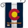 Colorado - States Americana Vertical Impressions Decorative Flags HG108104 Made In USA