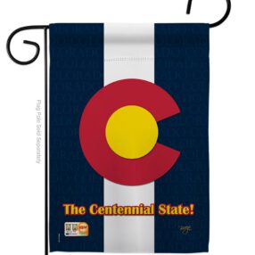 Colorado - States Americana Vertical Impressions Decorative Flags HG108104 Made In USA