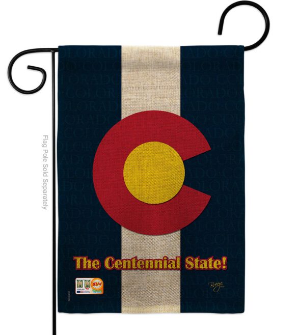 Colorado - States Americana Vertical Impressions Decorative Flags HG108104 Made In USA - Image 8