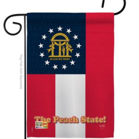 Georgia - States Americana Vertical Impressions Decorative Flags HG108136 Made In USA