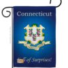 Connecticut - States Americana Vertical Impressions Decorative Flags HG108138 Made In USA
