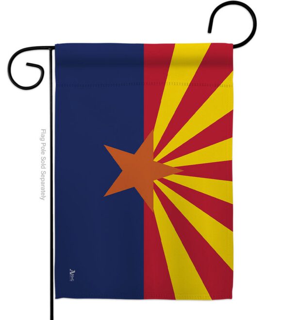 Arizona - States Americana Vertical Impressions Decorative Flags HG140503 Made In USA - Image 2