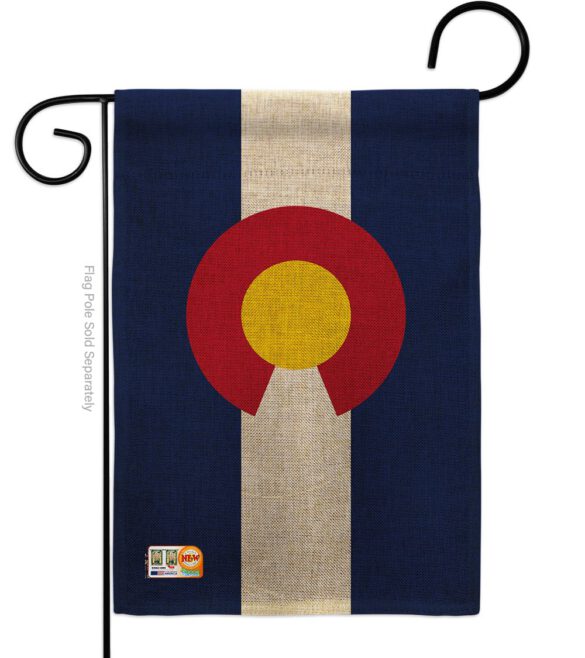 Colorado - States Americana Vertical Impressions Decorative Flags HG140506 Made In USA - Image 8