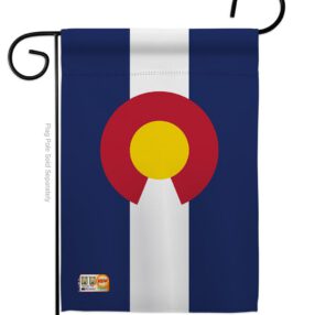 Colorado - States Americana Vertical Impressions Decorative Flags HG140506 Made In USA