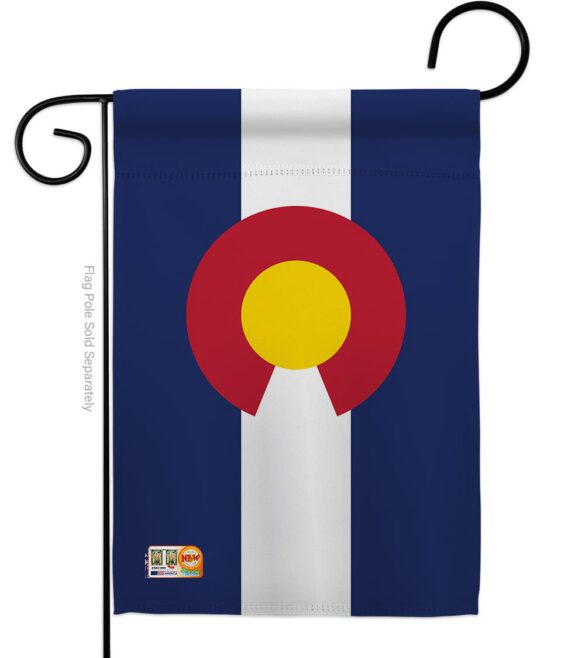 Colorado - States Americana Vertical Impressions Decorative Flags HG140506 Made In USA