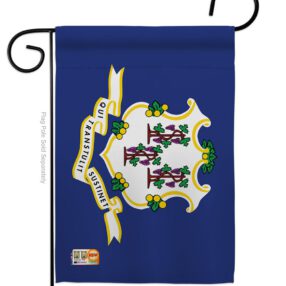 Connecticut - States Americana Vertical Impressions Decorative Flags HG140507 Made In USA