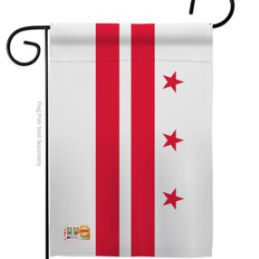 District of Columbia - States Americana Vertical Impressions Decorative Flags HG140509 Made In USA
