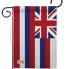 Hawaii - States Americana Vertical Impressions Decorative Flags HG140512 Made In USA