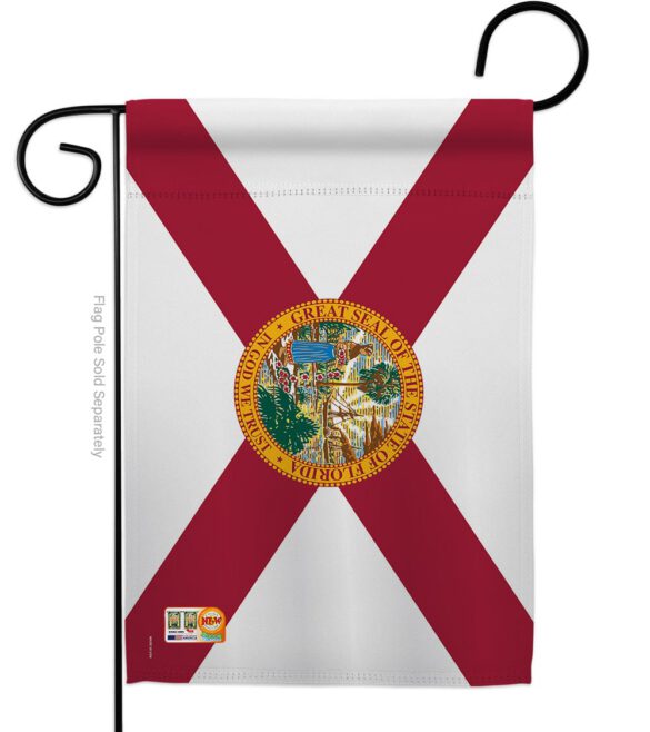 Florida - States Americana Vertical Impressions Decorative Flags HG191510 Made In USA