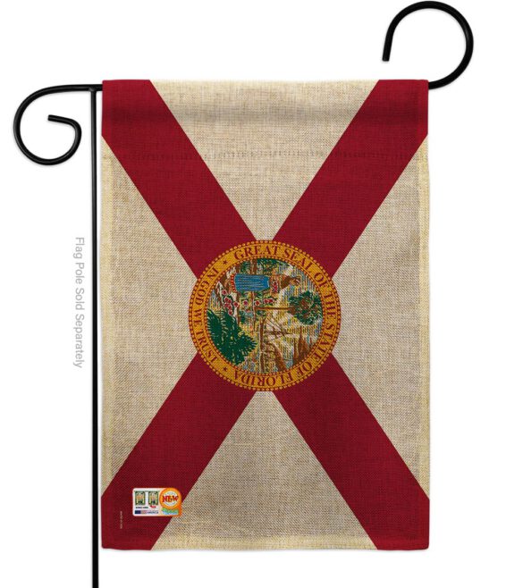 Florida - States Americana Vertical Impressions Decorative Flags HG191510 Made In USA - Image 8