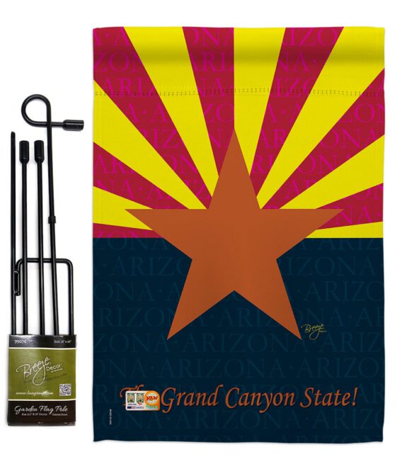 Arizona - States Americana Vertical Impressions Decorative Flags HG108079 Made In USA - Image 5