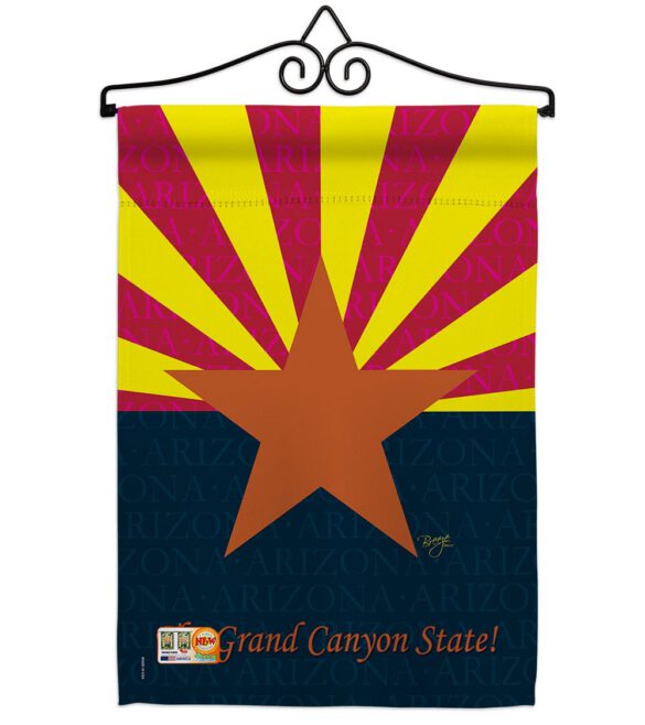 Arizona - States Americana Vertical Impressions Decorative Flags HG108079 Made In USA - Image 8