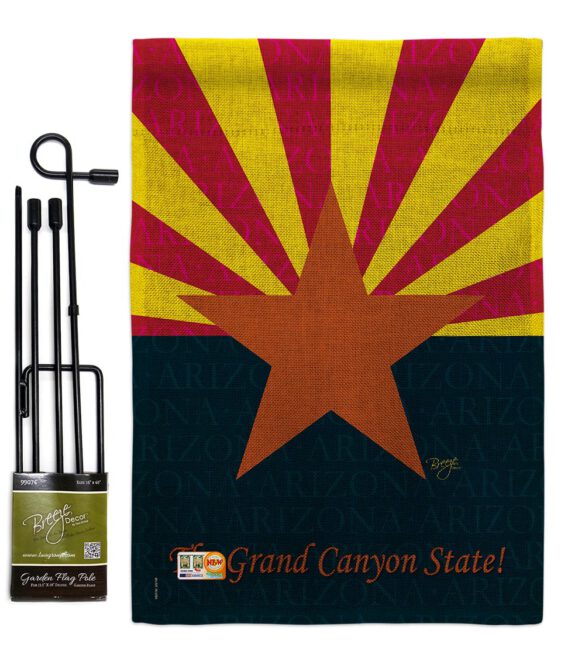 Arizona - States Americana Vertical Impressions Decorative Flags HG108079 Made In USA - Image 10