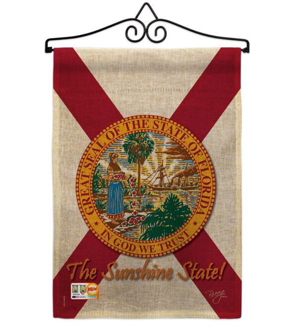 Florida - States Americana Vertical Impressions Decorative Flags HG108082 Made In USA - Image 10