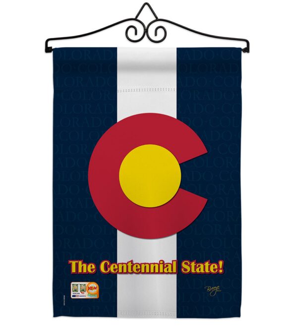 Colorado - States Americana Vertical Impressions Decorative Flags HG108104 Made In USA - Image 7