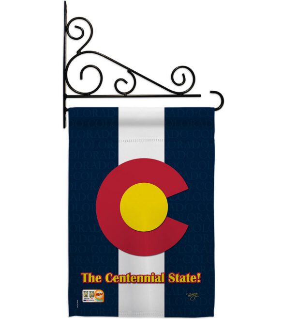 Colorado - States Americana Vertical Impressions Decorative Flags HG108104 Made In USA - Image 11