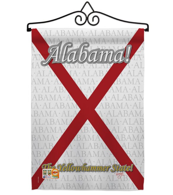 Alabama - States Americana Vertical Impressions Decorative Flags HG108117 Made In USA - Image 8