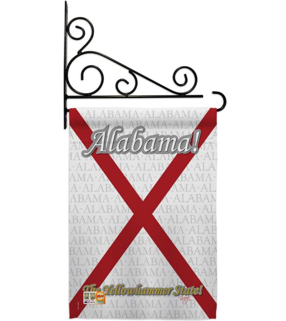 Alabama - States Americana Vertical Impressions Decorative Flags HG108117 Made In USA - Image 12