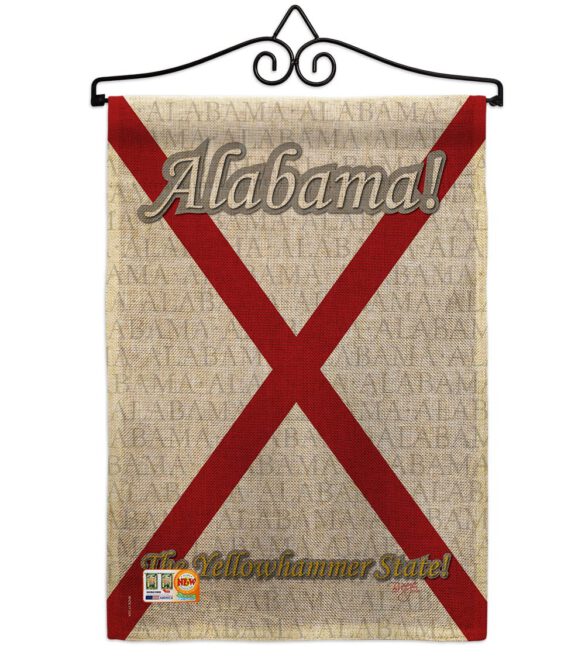 Alabama - States Americana Vertical Impressions Decorative Flags HG108117 Made In USA - Image 11