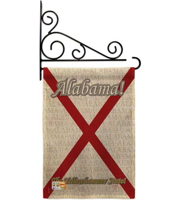 Alabama - States Americana Vertical Impressions Decorative Flags HG108117 Made In USA - Image 13