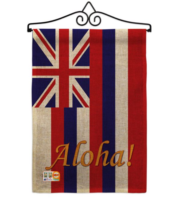 Hawaii - States Americana Vertical Impressions Decorative Flags HG108121 Made In USA - Image 10