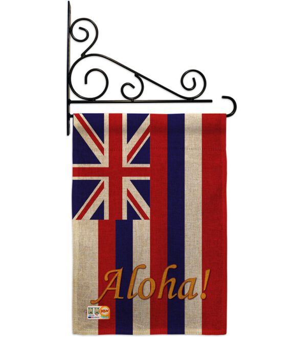 Hawaii - States Americana Vertical Impressions Decorative Flags HG108121 Made In USA - Image 12
