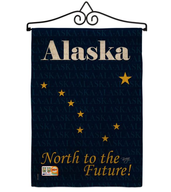 Alaska - States Americana Vertical Impressions Decorative Flags HG108135 Made In USA - Image 11