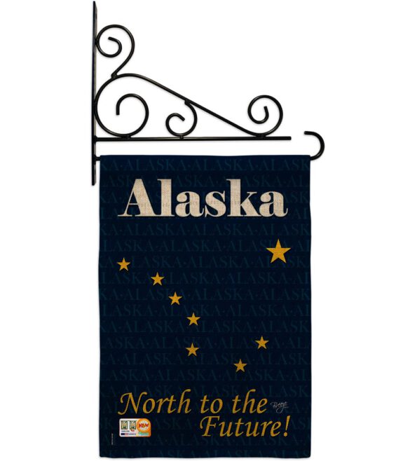 Alaska - States Americana Vertical Impressions Decorative Flags HG108135 Made In USA - Image 13