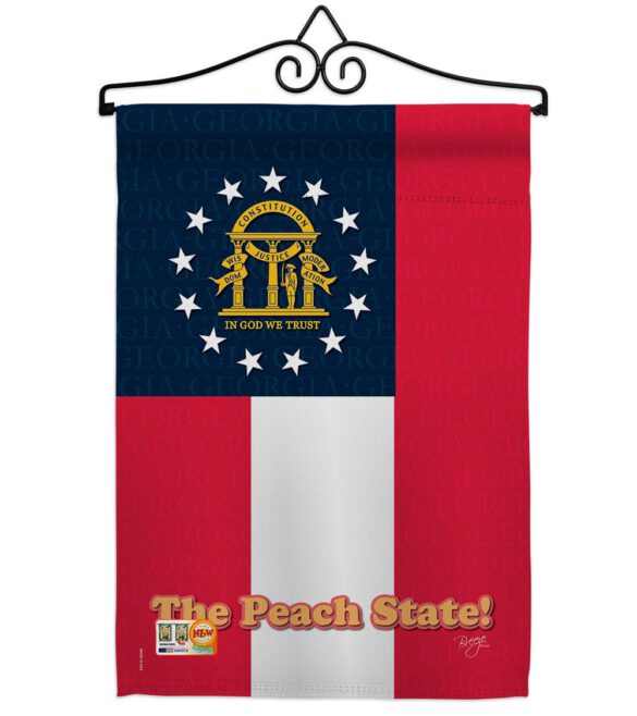 Georgia - States Americana Vertical Impressions Decorative Flags HG108136 Made In USA - Image 7