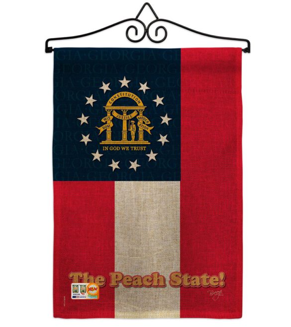 Georgia - States Americana Vertical Impressions Decorative Flags HG108136 Made In USA - Image 10