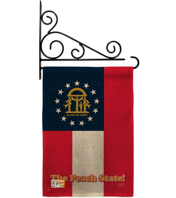 Georgia - States Americana Vertical Impressions Decorative Flags HG108136 Made In USA - Image 12