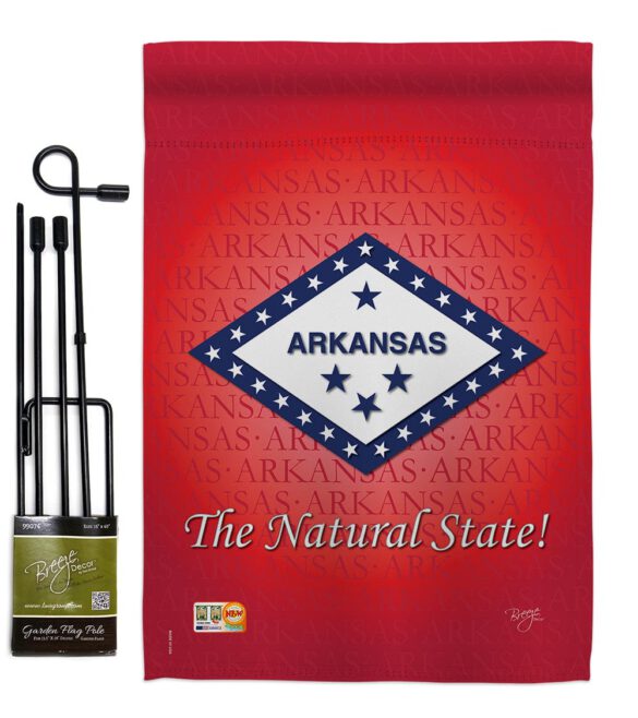 Arkansas - States Americana Vertical Impressions Decorative Flags HG108137 Made In USA - Image 5