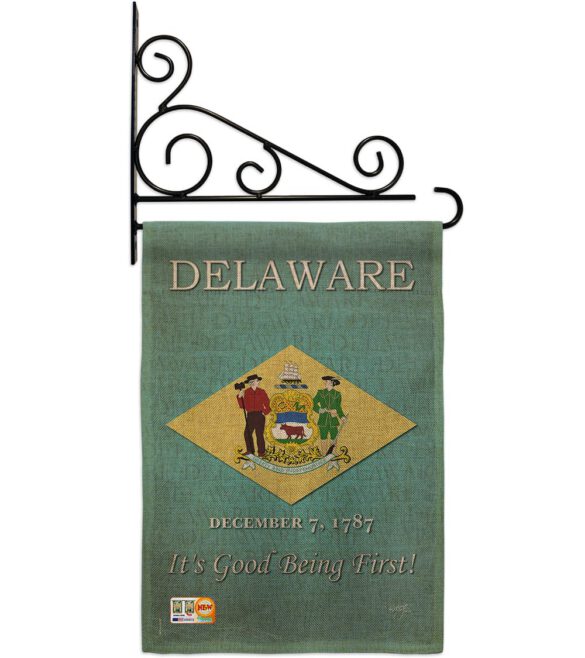 Delaware - States Americana Vertical Impressions Decorative Flags HG108139 Made In USA - Image 12
