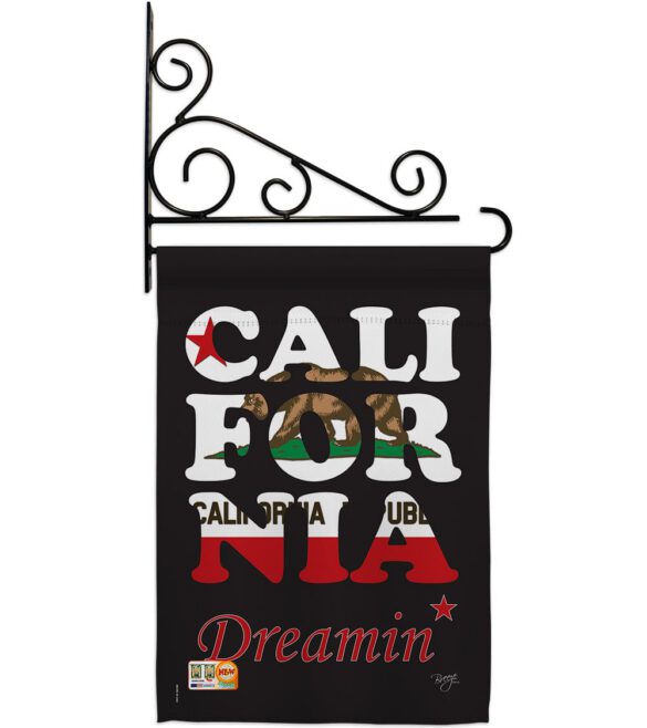 California Dreamin* - States Americana Vertical Impressions Decorative Flags HG108176 Made In USA - Image 11