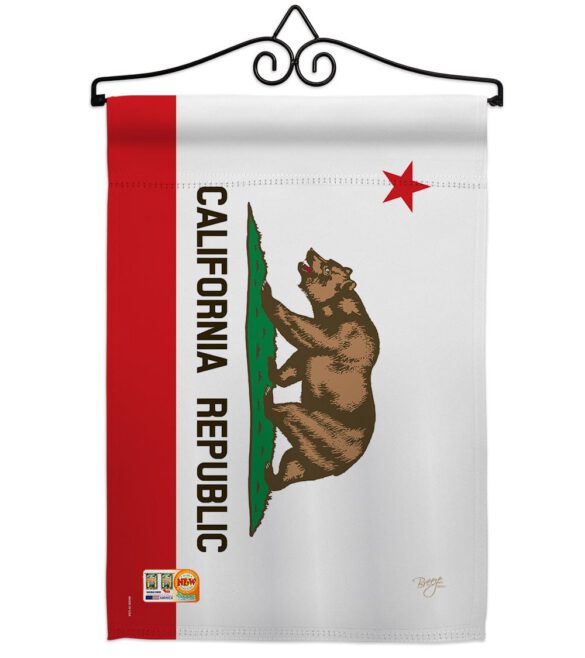 California State - States Americana Vertical Impressions Decorative Flags HG108229 Made In USA - Image 7