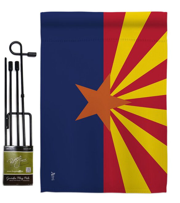 Arizona - States Americana Vertical Impressions Decorative Flags HG140503 Made In USA - Image 5