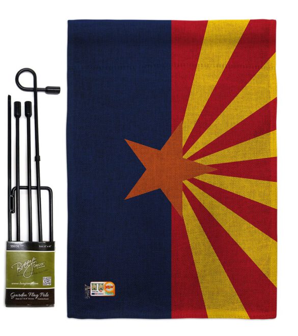 Arizona - States Americana Vertical Impressions Decorative Flags HG140503 Made In USA - Image 10