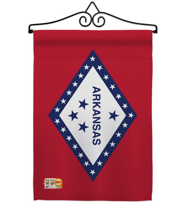 Arkansas - States Americana Vertical Impressions Decorative Flags HG140504 Made In USA - Image 8