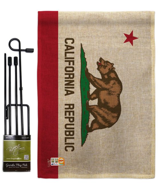 California - States Americana Vertical Impressions Decorative Flags HG140505 Made In USA - Image 9