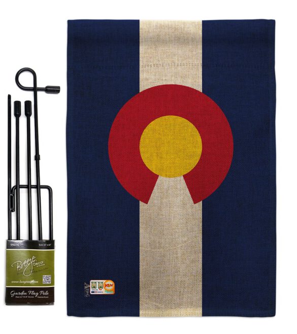 Colorado - States Americana Vertical Impressions Decorative Flags HG140506 Made In USA - Image 9