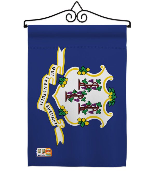 Connecticut - States Americana Vertical Impressions Decorative Flags HG140507 Made In USA - Image 7