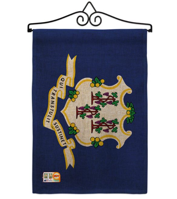 Connecticut - States Americana Vertical Impressions Decorative Flags HG140507 Made In USA - Image 10