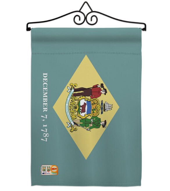 Delaware - States Americana Vertical Impressions Decorative Flags HG140508 Made In USA - Image 7