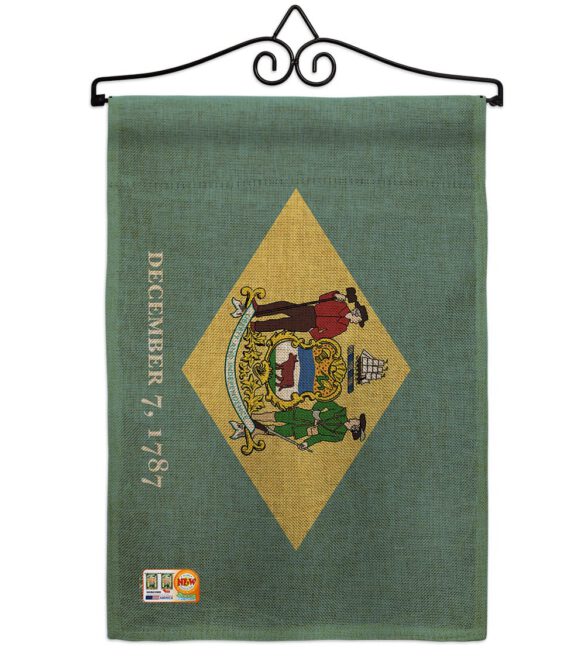 Delaware - States Americana Vertical Impressions Decorative Flags HG140508 Made In USA - Image 10