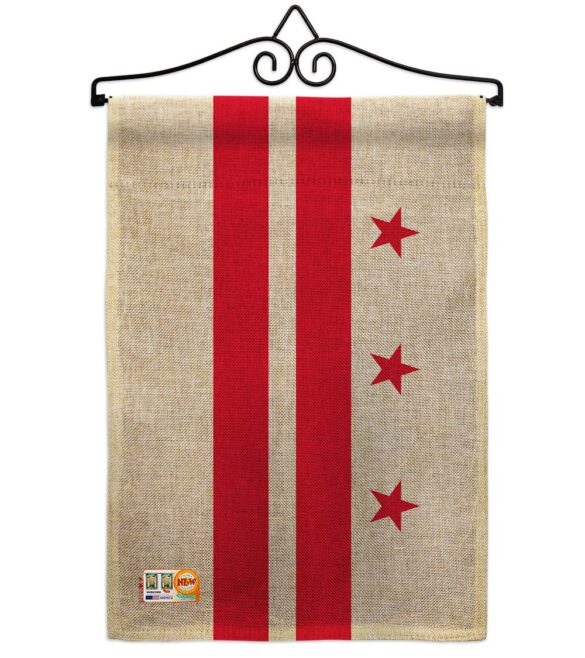 District of Columbia - States Americana Vertical Impressions Decorative Flags HG140509 Made In USA - Image 10