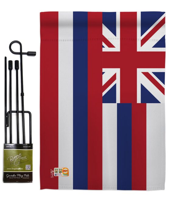 Hawaii - States Americana Vertical Impressions Decorative Flags HG140512 Made In USA - Image 4